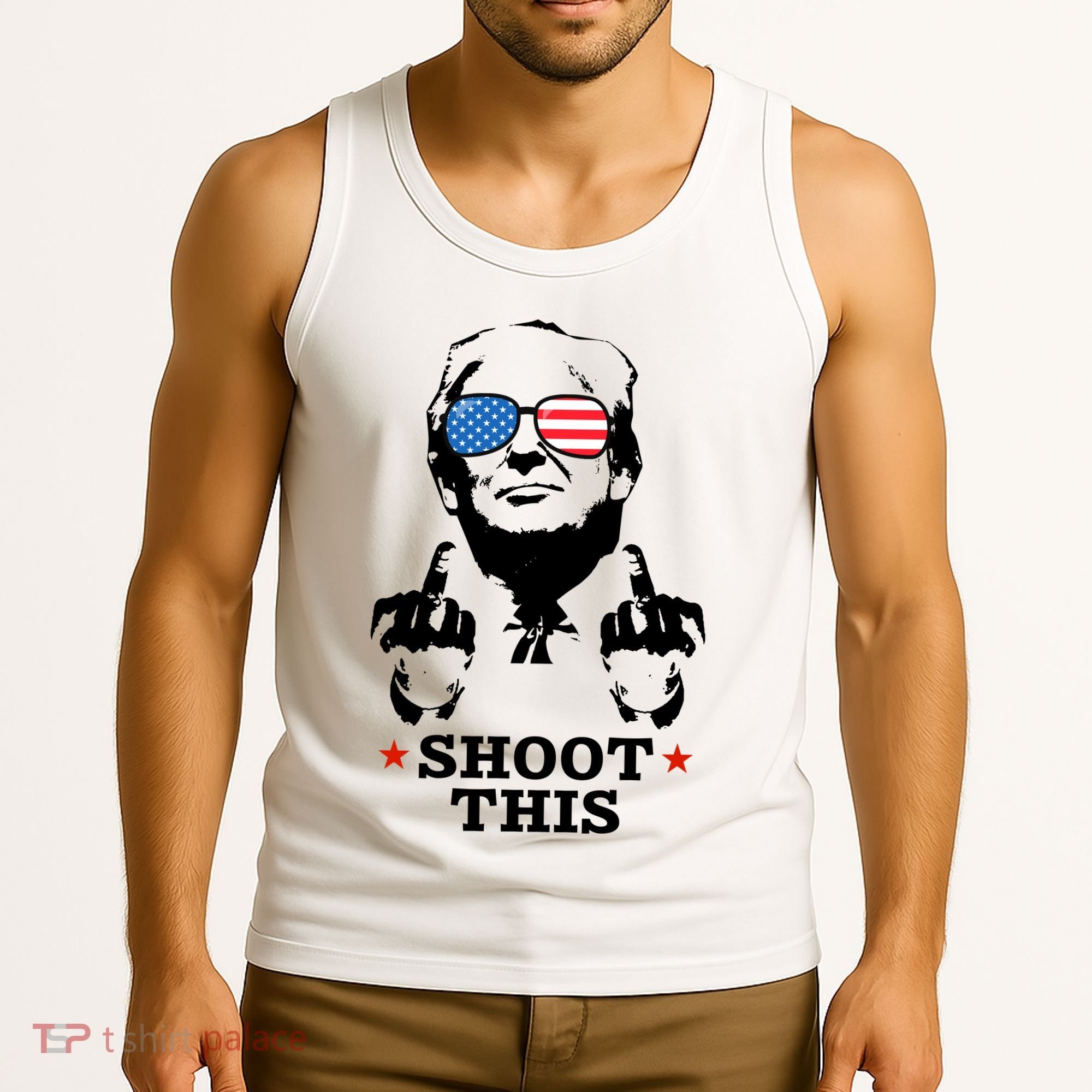 Shoot This Donald Trump You Missed Tank Top