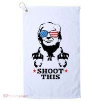Shoot This Donald Trump You Missed Golf Towel thumb 0
