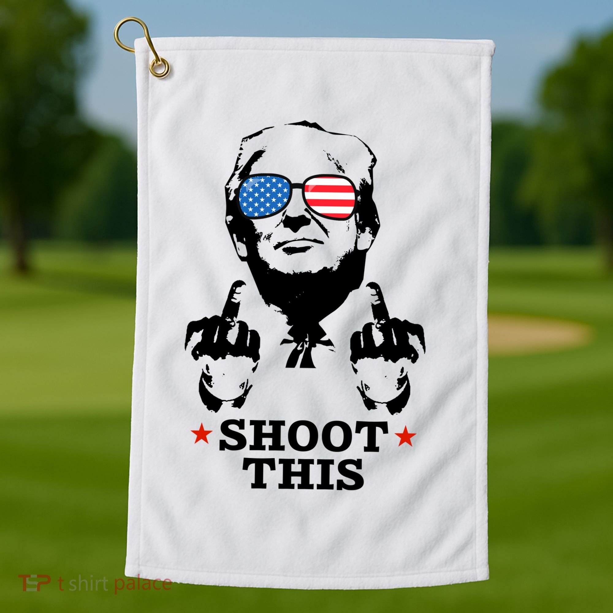 Shoot This Donald Trump You Missed Golf Towel