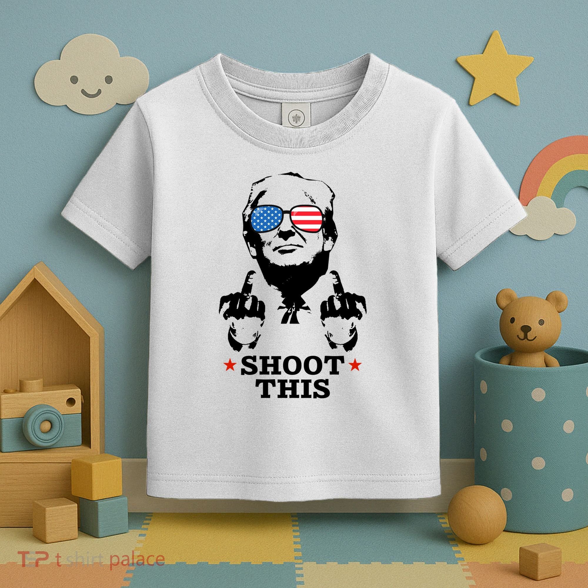 Shoot This Donald Trump You Missed Toddler T-Shirt