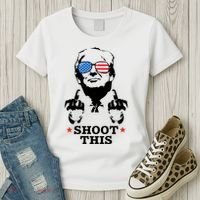 Shoot This Donald Trump You Missed Women's T-Shirt thumb 3