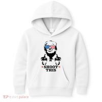 Shoot This Donald Trump You Missed Kids Hoodie thumb 0