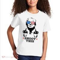 Shoot This Donald Trump You Missed Kids T-Shirt thumb 2