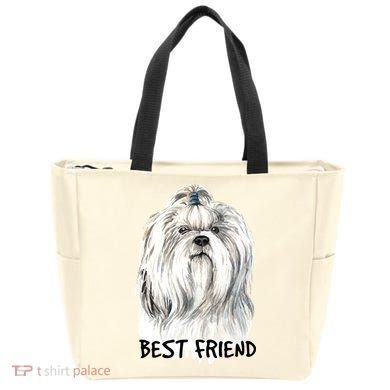 Shih Tzu Dog Tote Bag