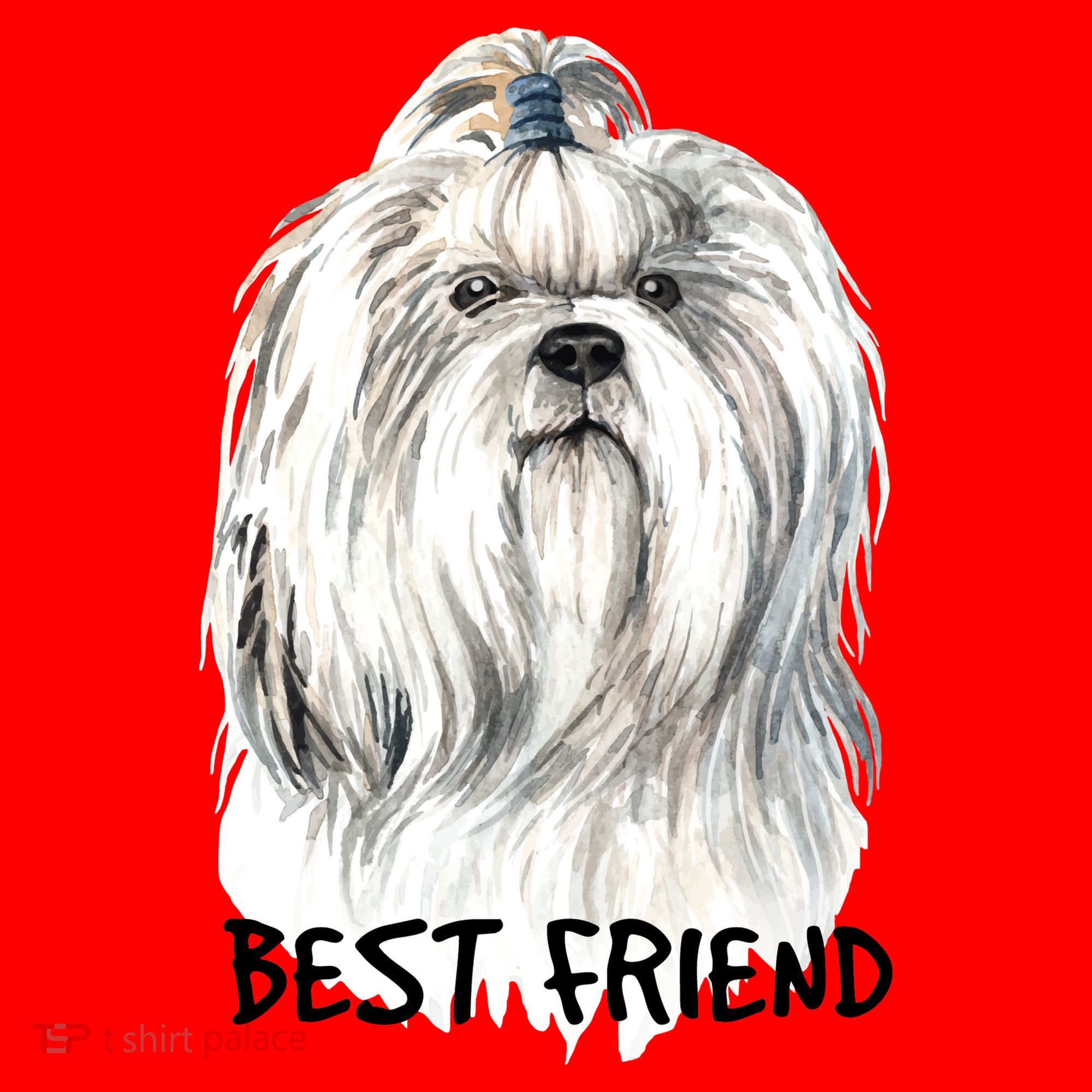 Shih Tzu Dog Santa Hat
