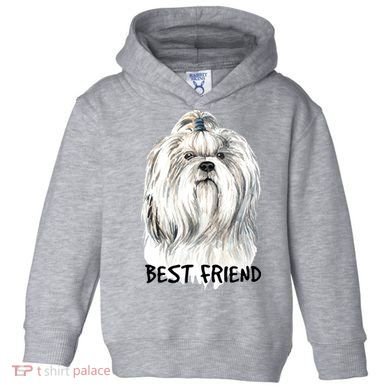 Shih Tzu Dog Toddler Hoodie