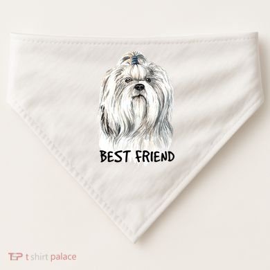 Shih Tzu Dog USA-Made Doggie Bandana