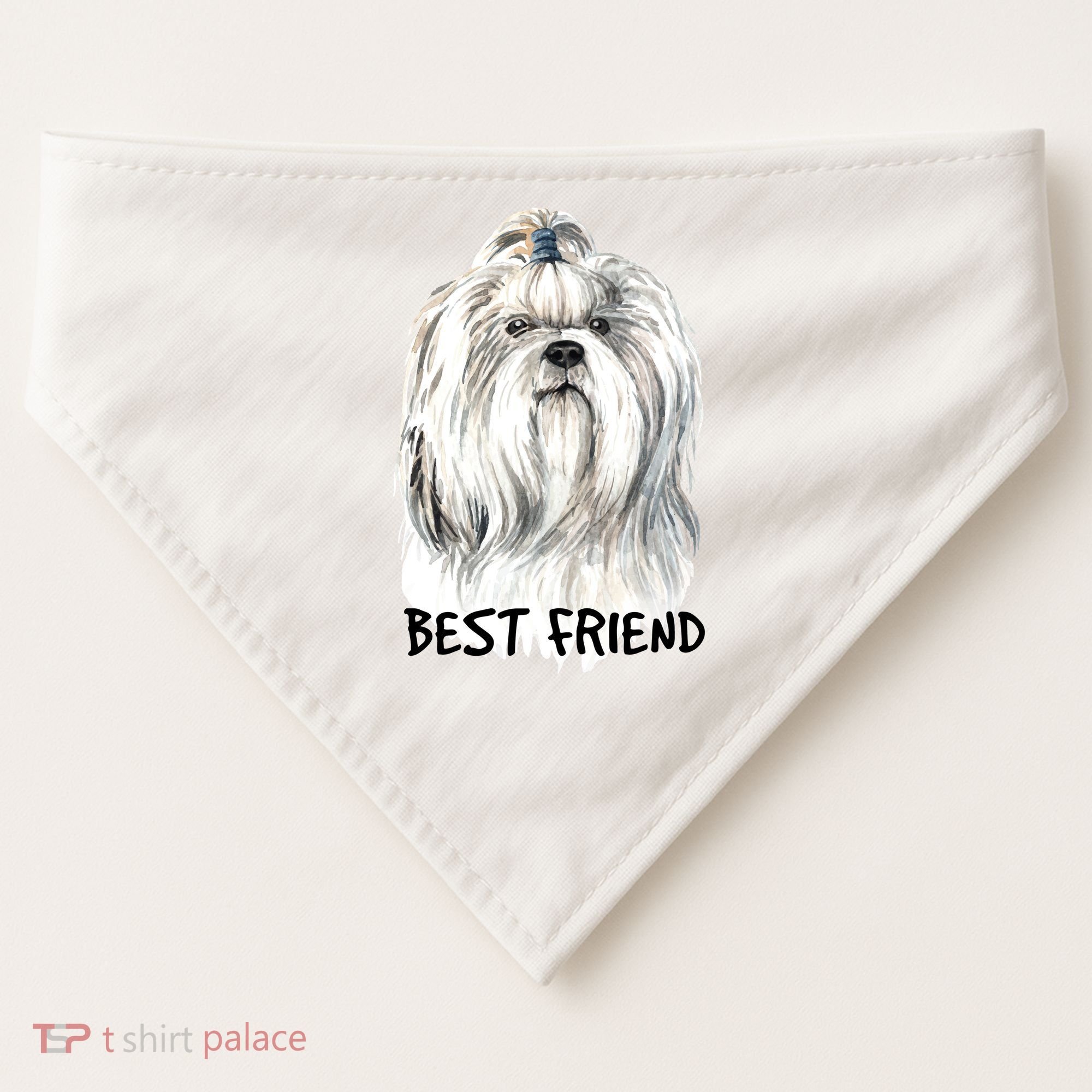Shih Tzu Dog USA-Made Doggie Bandana
