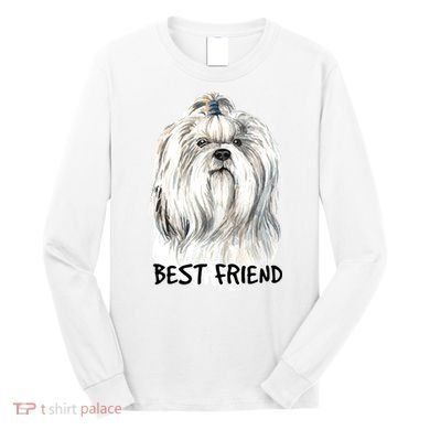 Shih Tzu Dog Long Sleeve Shirt