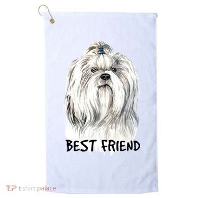 Shih Tzu Dog Golf Towel