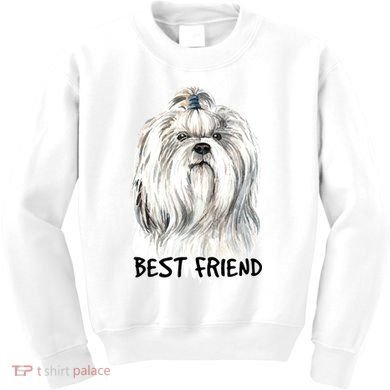 Shih Tzu Dog Kids Sweatshirt