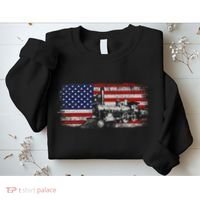 Steam Train Driver Trainspotting Locomotive Sweatshirt thumb 2