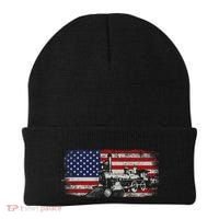 Steam Train Driver Trainspotting Locomotive Beanie thumb 0