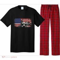 Steam Train Driver Trainspotting Locomotive Pajama Set thumb 0