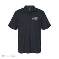 Steam Train Driver Trainspotting Locomotive Polo thumb 0