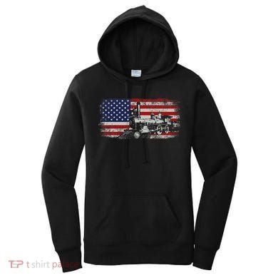 Steam Train Driver Trainspotting Locomotive Women's Hoodie