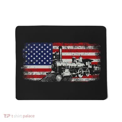 Steam Train Driver Trainspotting Locomotive Mousepad