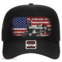 Steam Train Driver Trainspotting Locomotive Hat thumb 0