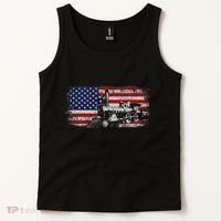 Steam Train Driver Trainspotting Locomotive Tank Top thumb 2