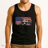 Steam Train Driver Trainspotting Locomotive Tank Top thumb 3
