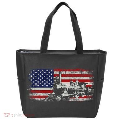 Steam Train Driver Trainspotting Locomotive Tote Bag