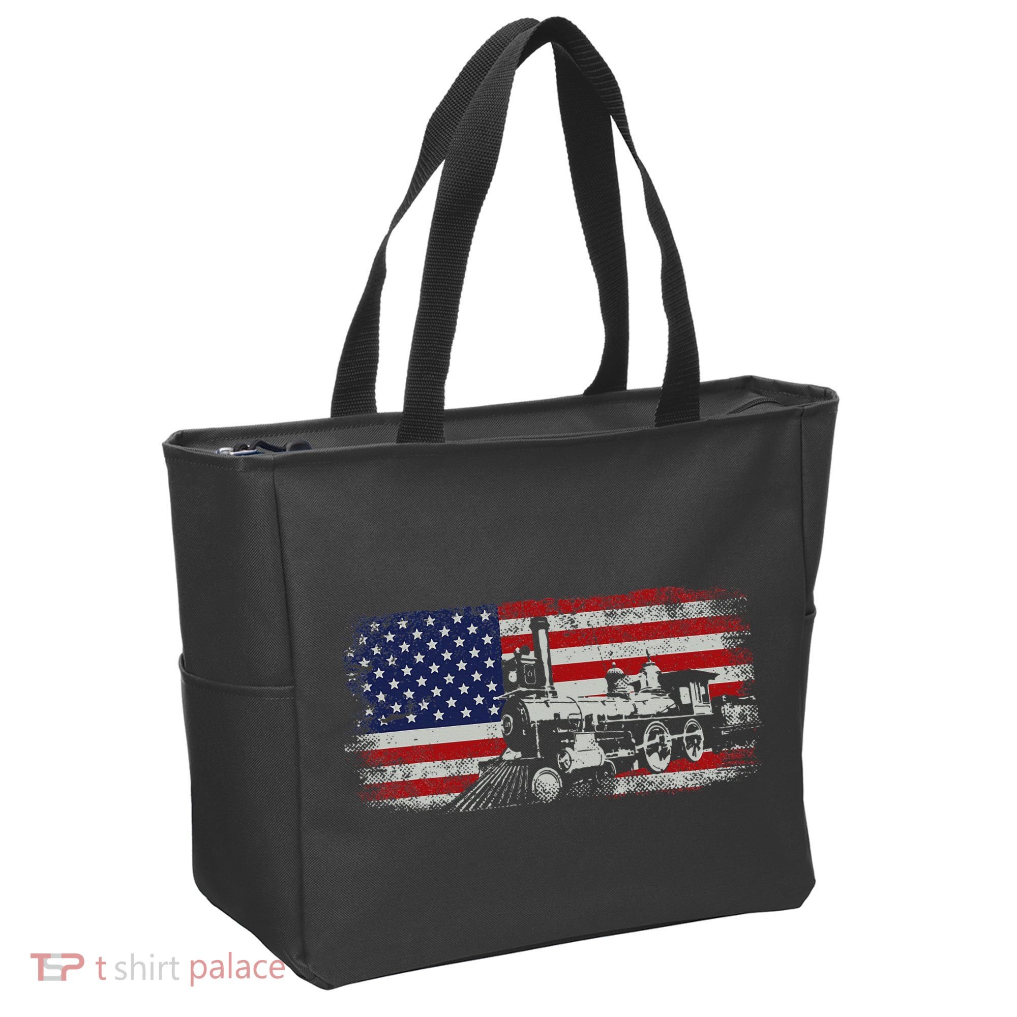 Steam Train Driver Trainspotting Locomotive Tote Bag