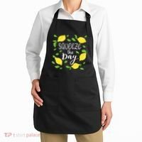Squeeze The Day Lemons Quote Apron thumb 2