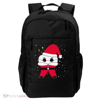 Santa Tooth Dentist Christmas Gift Backpack