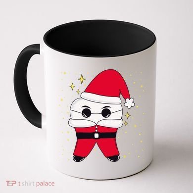 Santa Tooth Dentist Christmas Gift Coffee Mug