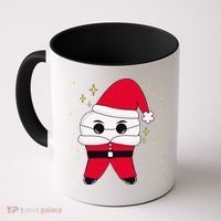 Santa Tooth Dentist Christmas Gift Coffee Mug thumb 0