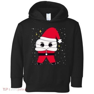 Santa Tooth Dentist Christmas Gift Toddler Hoodie
