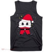 Santa Tooth Dentist Christmas Gift Tank Top thumb 0