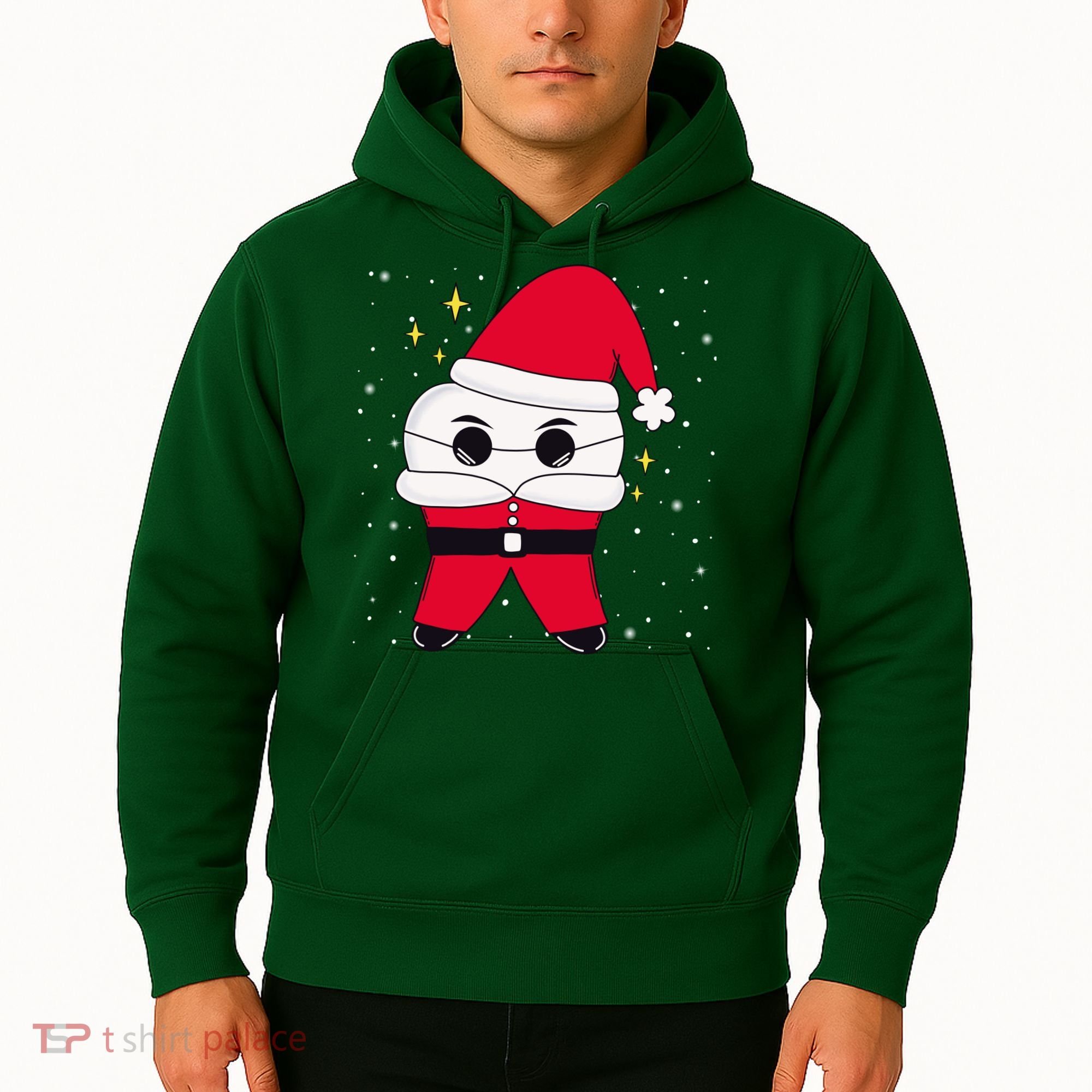 Santa Tooth Dentist Christmas Gift Hoodie