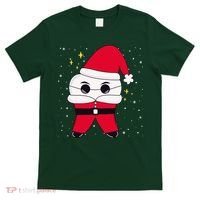 Santa Tooth Dentist Christmas Gift T-Shirt thumb 0