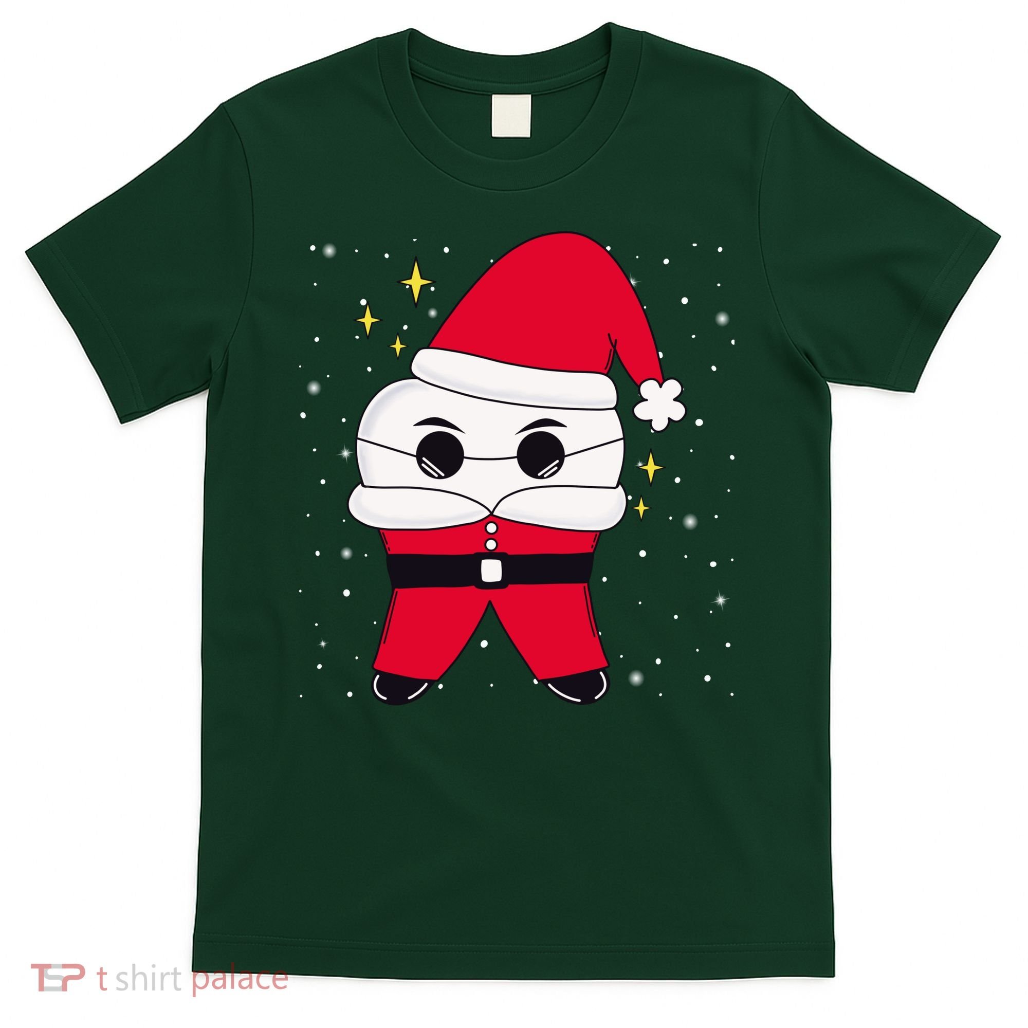 Santa Tooth Dentist Christmas Gift T-Shirt