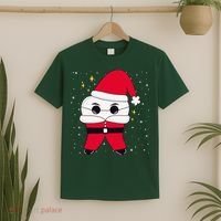 Santa Tooth Dentist Christmas Gift T-Shirt thumb 2