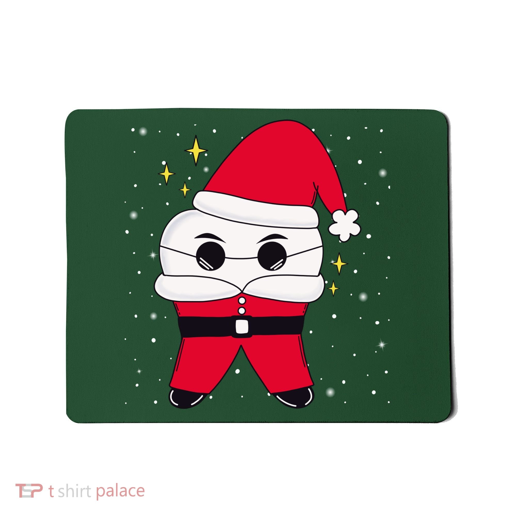 Santa Tooth Dentist Christmas Gift Mousepad