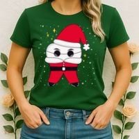 Santa Tooth Dentist Christmas Gift Women's T-Shirt thumb 2