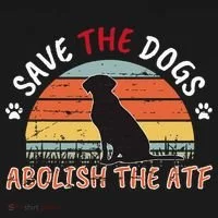 Save The Dogs Abolish The Atf Toddler Hoodie thumb 2