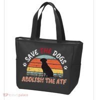 Save The Dogs Abolish The Atf Tote Bag thumb 3