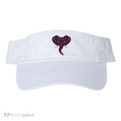 Save The Elephants Ornate Colorful Elephant Head Visor