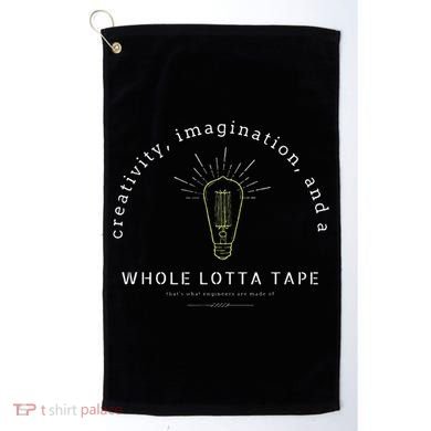 STEM Teacher Engineer Creativity Imagination Golf Towel