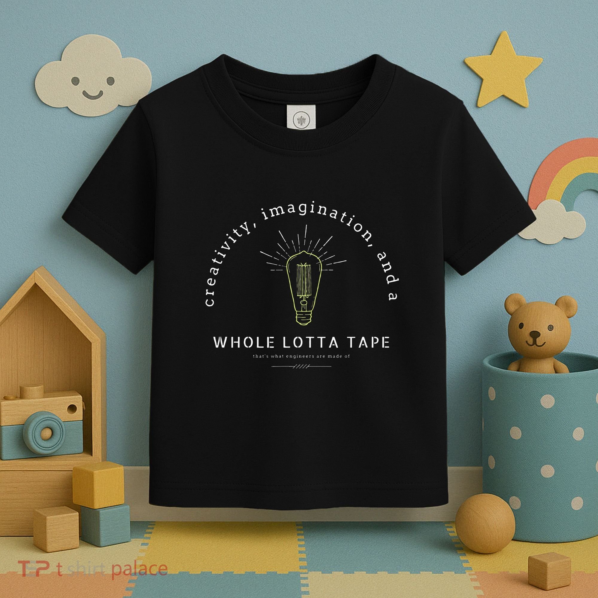 STEM Teacher Engineer Creativity Imagination Toddler T-Shirt