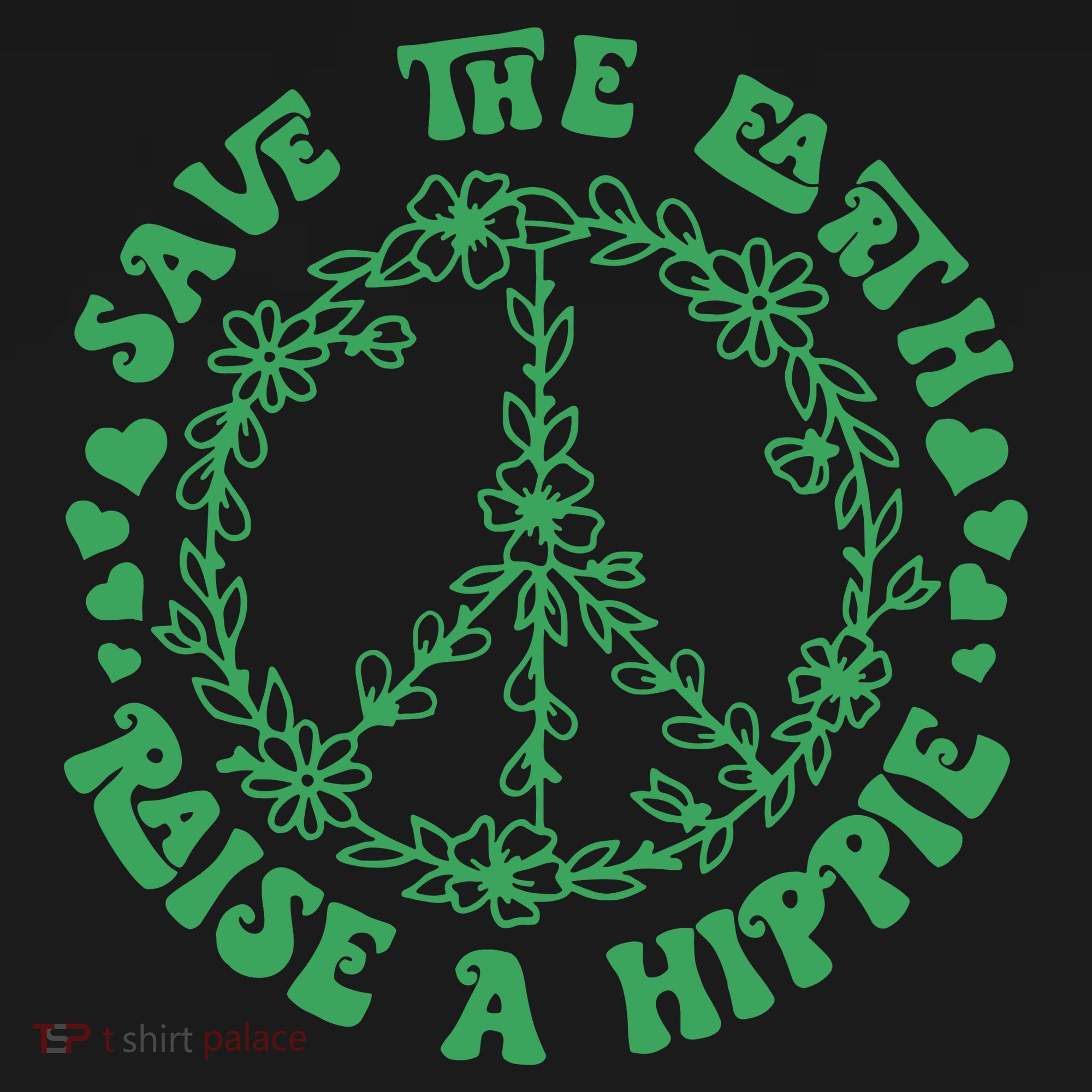 Save The Earth Raise A Hippie Peace Save The Planet Doggie Tank