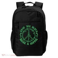 Save The Earth Raise A Hippie Peace Save The Planet Backpack thumb 0