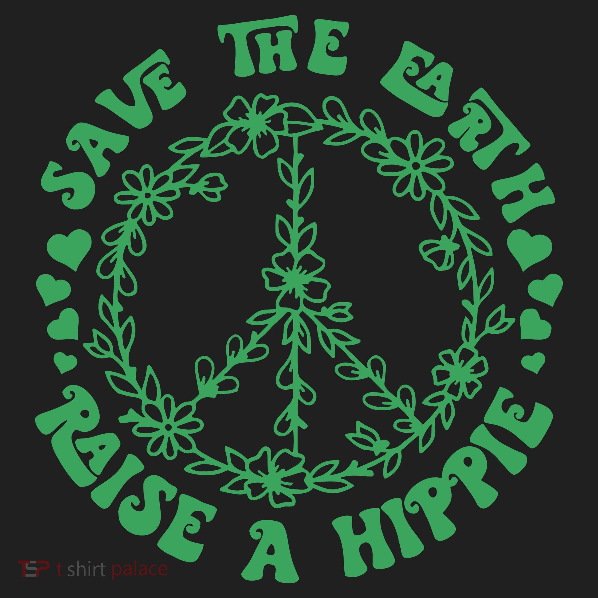 Save The Earth Raise A Hippie Peace Save The Planet Beanie