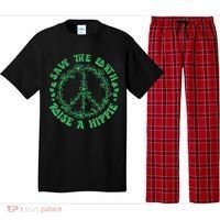 Save The Earth Raise A Hippie Peace Save The Planet Pajama Set thumb 0