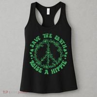 Save The Earth Raise A Hippie Peace Save The Planet Women's Tank Top thumb 3
