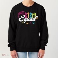 Science Technology Engineering Math Teacher Gift Stem Squad Funny Gift Women's Sweatshirt thumb 0