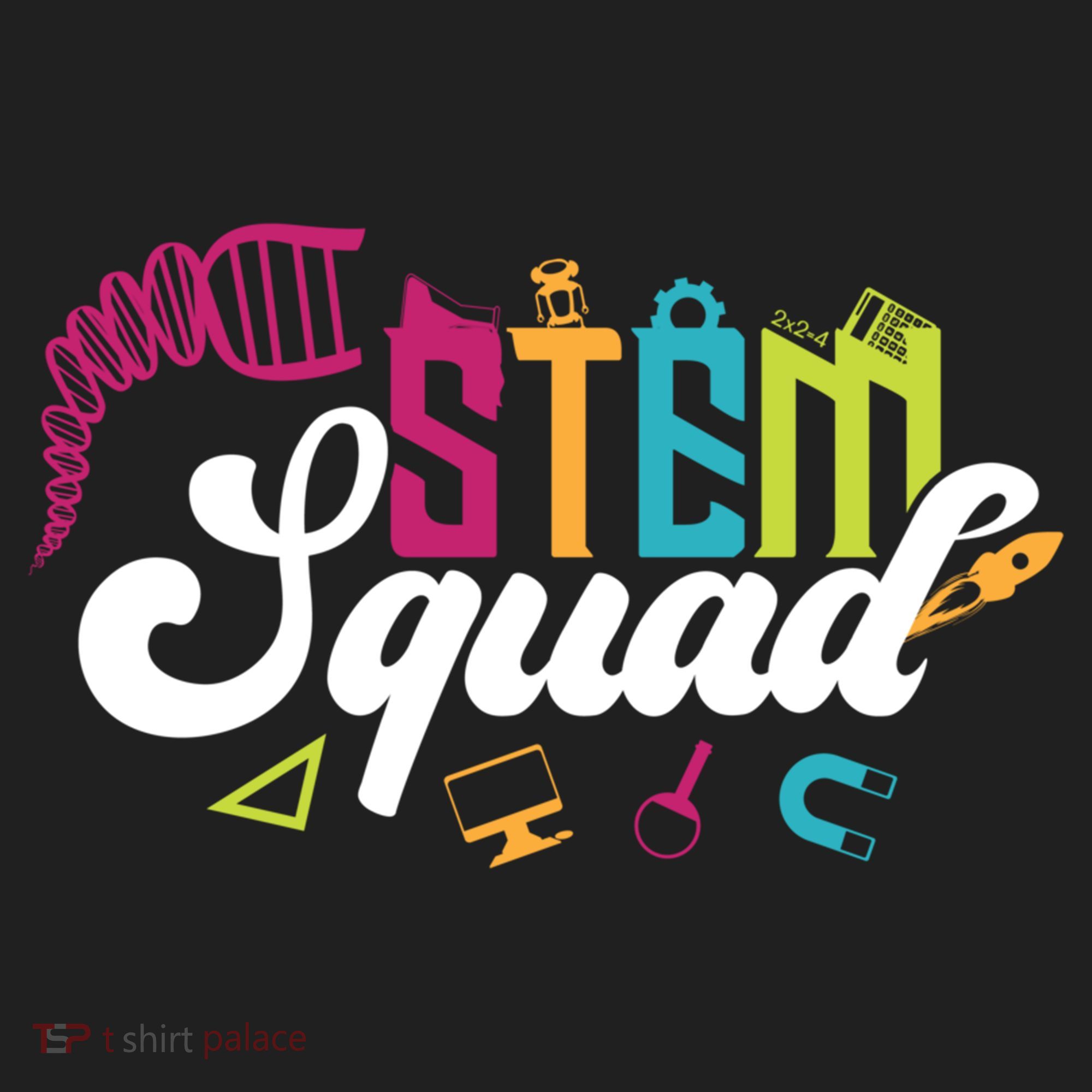 Science Technology Engineering Math Teacher Gift Stem Squad Funny Gift Women's Sweatshirt